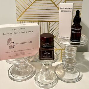 Grown Alchemist and Fresh Duo with Rose Quartz facial roller-$179 value NIB